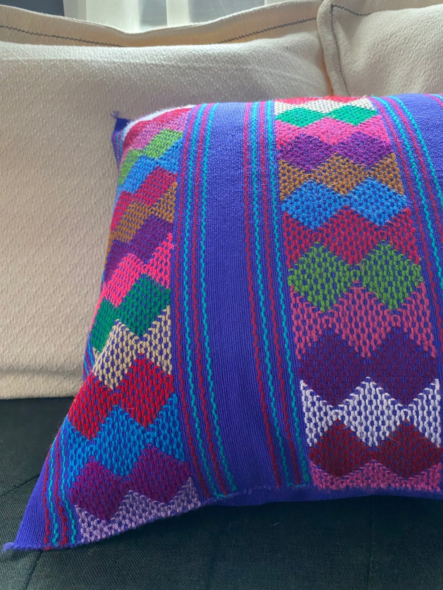 Funda para Cojín Artesanal Telar Papalote - Xihue