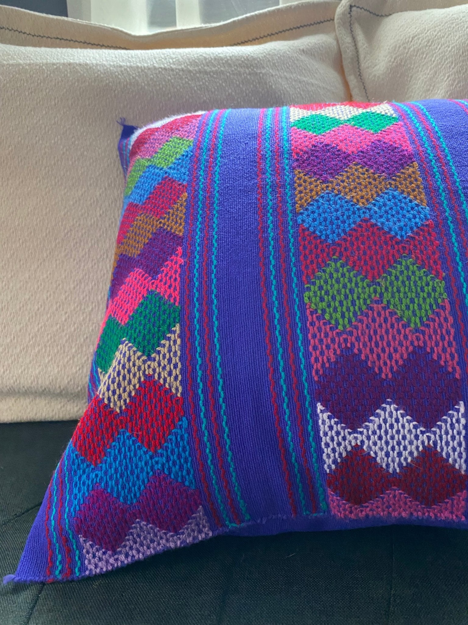 Funda para Cojín Artesanal Telar Papalote - Xihue
