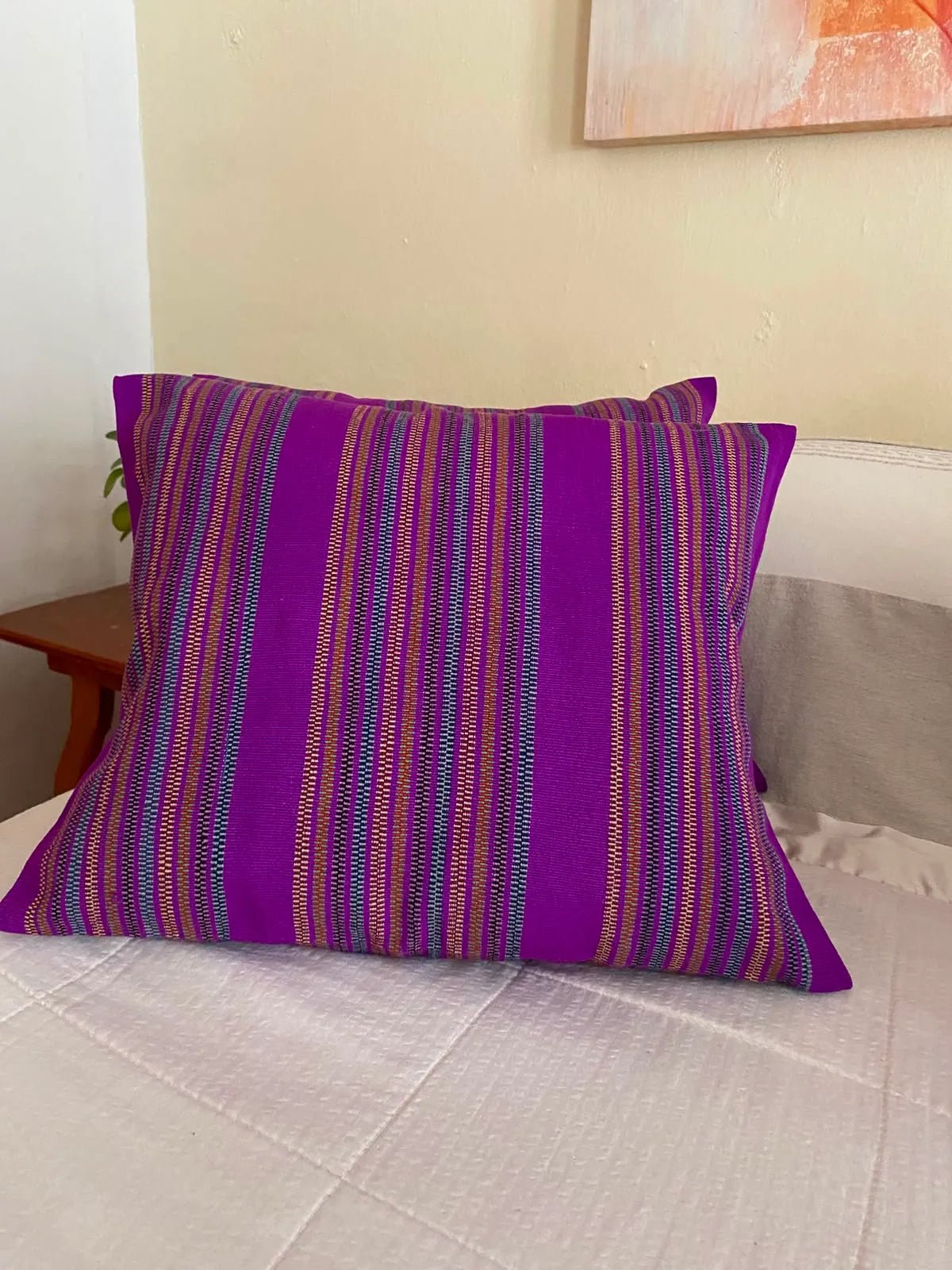 Funda para Cojín Artesanal Uvita - Xihue