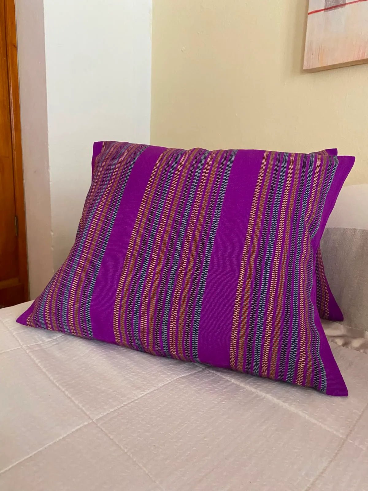 Funda para Cojín Artesanal Uvita - Xihue